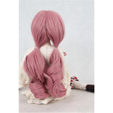 elvesmall Wig Pink Curly Hair For 8-9 inch 22cm-24cm 1/3 BJD SD Doll