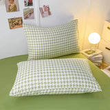 elvesmall Dogtooth Check Korean Bedding Set 2.0