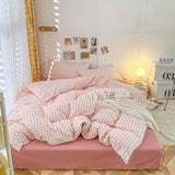 elvesmall Dogtooth Check Korean Bedding Set 2.0