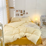 elvesmall Dogtooth Check Korean Bedding Set 2.0