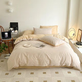 elvesmall Dusty Pastel Shades Cotton Bedding Set