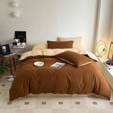 elvesmall Dusty Pastel Shades Cotton Bedding Set