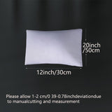 1, hypoallergenic pillow core, modern style, rectangular pillow core, square pillow filler, for living room, bedroom, dormitory, office, home decoration 30 * 50