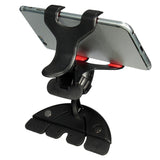 elvesmall Universal 360° Rotating Car CD Slot GPS Clip Mount Holder for Mobile Cell Phone