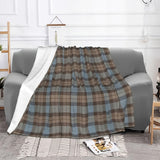 Traditional Style Plaid Art Fleece Blanket: Soft, Warm, and Durable for All Seasons - Machine Washable, Printed Design, and 200-250g Fabric Weight