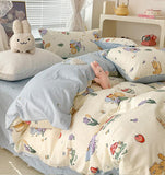 elvesmall Peter Rabbit Cottagecore Bedding Set