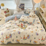 elvesmall Peter Rabbit Cottagecore Bedding Set