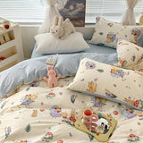 elvesmall Peter Rabbit Cottagecore Bedding Set