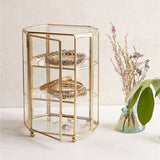 elvesmall Vintage Jewelry Glass Storage Rack