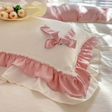 elvesmall Kawaii Princess Korean Bedding Set
