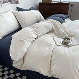 elvesmall Pastel Double-Sided Aesthetic Bedding Set