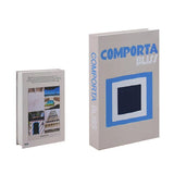 elvesmall Preppy Cities Fake Book Storage Box