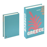 elvesmall Preppy Cities Fake Book Storage Box