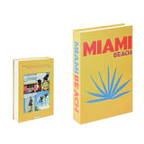 elvesmall Preppy Cities Fake Book Storage Box