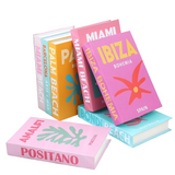 elvesmall Preppy Cities Fake Book Storage Box