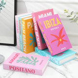 elvesmall Preppy Cities Fake Book Storage Box