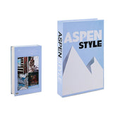 elvesmall Preppy Cities Fake Book Storage Box