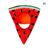 Strawberry Fruit Snacks Christmas Tree Hat Christmas Fruit Headgear Performance Props Halloween Carnival Headdress Party Cosplay