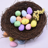 elvesmall 8-25cm Nature Bird Nest Easter Decoration DIY Handmade Craft Birds Nest for Easter Party Home Garden Decoration