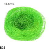 elvesmall 8-25cm Nature Bird Nest Easter Decoration DIY Handmade Craft Birds Nest for Easter Party Home Garden Decoration