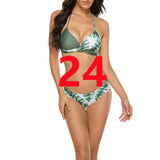 Print Summer Bikinis Designer Bikini Set Two Pieces Swimsuit Swimwear Women Beach Swimming Suit Push Up Bathing Suit Monokini XL Biquini Female Maillot de bain femme