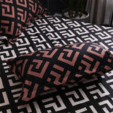 Modern Geometric California King Bedding Sets Sanding Duvet Cover Set Pillowcase Duvet Covers 229*260 3pcs Bed Set 201211