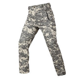 Winter Fleece Shark Skin Soft Shell Tactical Pants Military Camouflage Pants Men Windproof Waterproof Warm Camo Army Pants S-3XL 201218