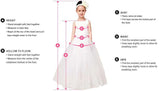 Puffy Flower Girls Dresses 3D Flower V Neck Long Sleeve Kids Teens Pageant Gowns Birthday Party Dress For Wedding Cooktail Gown