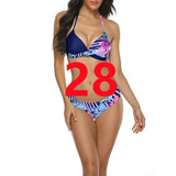 Print Summer Bikinis Designer Bikini Set Two Pieces Swimsuit Swimwear Women Beach Swimming Suit Push Up Bathing Suit Monokini XL Biquini Female Maillot de bain femme