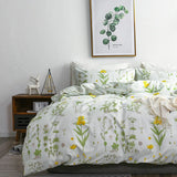 elvesmall Village Flowers Bedding Set