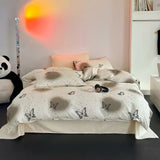 elvesmall Vintage Butterflies Y2K Aesthetic Bedding Set