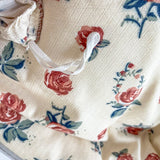 elvesmall Vintage Coquette Red Roses Bedding Set