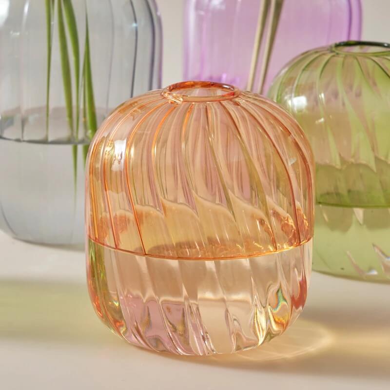 elvesmall Vintage Glass Mini Vase