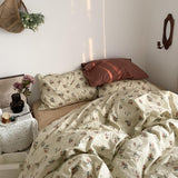 elvesmall Old Fashioned Floral Bedding Set