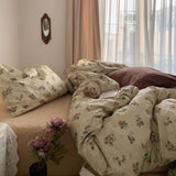 elvesmall Old Fashioned Floral Bedding Set