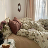 elvesmall Old Fashioned Floral Bedding Set
