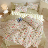 elvesmall Wild Strawberries Cotton Bedding Set