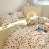 elvesmall Wild Strawberries Cotton Bedding Set
