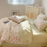 elvesmall Wild Strawberries Cotton Bedding Set