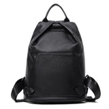 elvesmall Anti-theft Ladies Backpack Genuine Leather Travel Bag Top Layer Cowhide
