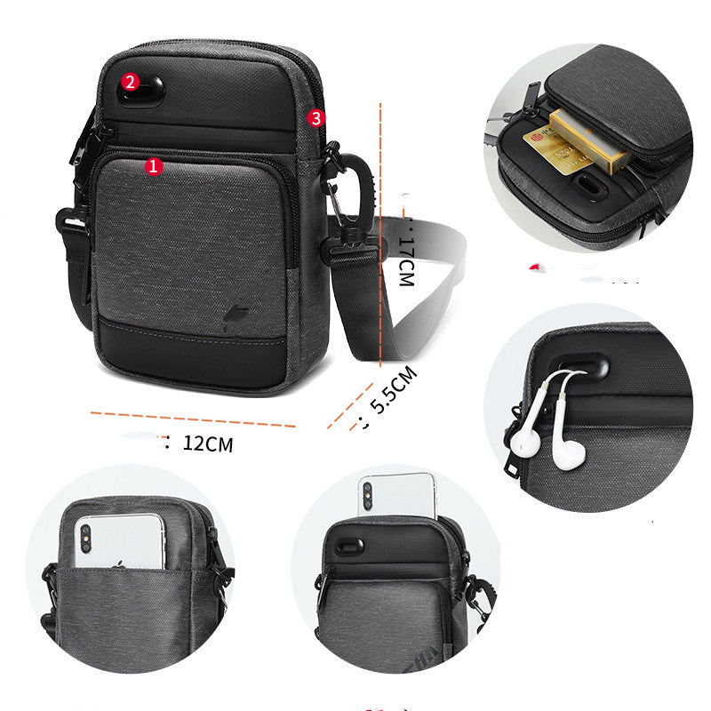 elvesmall Jitian Mini Messenger Bag Tide Brand Portable