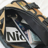 elvesmall Men Canvas Large Capacity USB Charging Vintage Hippie Messenger Bag Crossbody Bag Shoulder Bag
