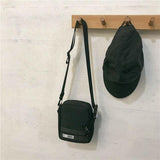 elvesmall Women & Men Oxford Chain Decoration Waterproof  Sports Hippie Patchwork 6.5 Inch Phone Bag Crossbody Bag