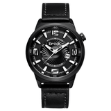 trendha BREAK 5109 Unique Design Unisex Watch Leather or Rubber Band Quartz Watch