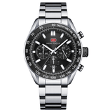trendha MINI FOCUS 0403G with Calendar Window Luminous Pointer 3 Sub-Dial 3ATM Waterproof Men Wrist Watch Quartz Watch