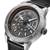 trendha RUIMAS 594 Fashion Men Watch 3ATM Waterproof Genuine Leather Strap Casual Quartz Watch