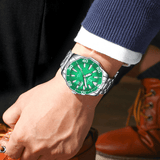 trendha CHENXI 8205 Luminous Display Waterproof Quartz Watch Business Style Men Wrist Watch