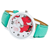 trendha Cartoon Santa Thumbs up Cute Fahsion Kid Watch Quartz Watch