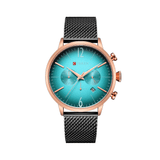trendha CURREN 8313 Men Clock Stainless Steel Casual Date Waterproof Quartz Watch