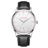 trendha CHRONOS CH27 Waterproof Casual Men's Wrist Watch - 40mm Ultra Thin Quartz Watch with Hardlex Dial